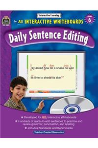 Interactive Learning: Daily Sentence Editing Grd 6