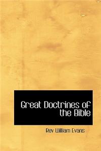 Great Doctrines of the Bible