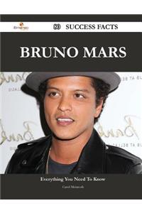 Bruno Mars 80 Success Facts - Everything You Need to Know about Bruno Mars