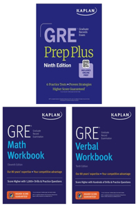 GRE Complete Ninth Edition (2025): Your All-in-One Solution for GRE Success | Includes Online Resources Like Live Classes, Quiz Generator, Practice Tests, and More (Kaplan Test Prep)