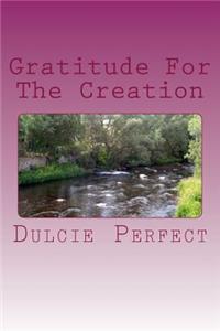 Gratitude for the Creation