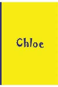 Chloe - Personalized Notebook