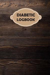 Diabetic Log Book: Blood Sugar Monitoring(lined Paper Journal) - Portable 6x9 Inxhes - Before&after Breakfast, Lunch, Dinner Vol.4: Diabe