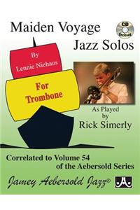 Maiden Voyage Jazz Solos for Trombone (with Free Audio CD)