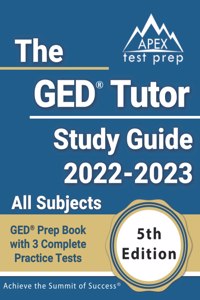 GED Tutor Study Guide 2022 - 2023 All Subjects