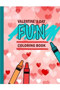 Valentine's Day Fun Coloring Book