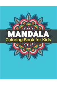 Mandala Coloring Book for Kids