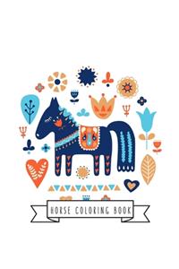 Horse Coloring Book