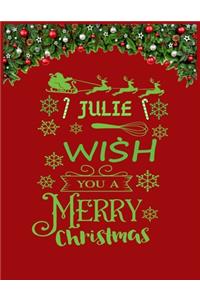 JULIE wish you a merry christmas