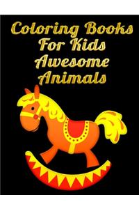 Coloring Books For Kids Awesome Animals