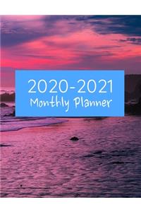 2020-2021 Monthly Planner, 24 Month, Monthly Planner, Appointment Calendar, Business Planner, Agenda Scheduler