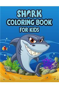 Shark Coloring Book For kids