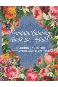 Mandala Coloring Book for Adults