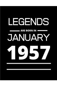 LEGENDS are born in January 1957