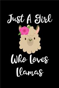 Just A Girl Who Loves Llamas