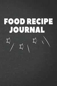 Food Recipe Journal