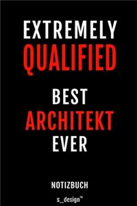 Notizbuch für Architekten / Architekt / Architektin