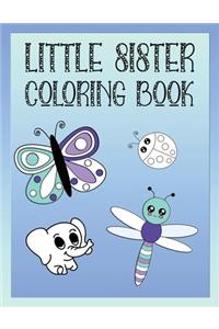 Little Sister Coloring Book