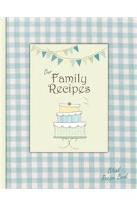 Blank Recipe Book