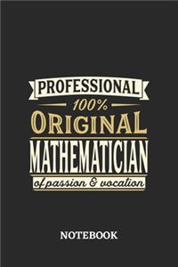 Professional Original Mathematician Notebook of Passion and Vocation