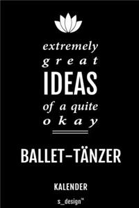 Kalender für Ballet-Tänzer