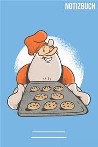 Santa cookie Notizbuch