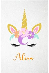 Alexa A5 Lined Notebook 110 Pages