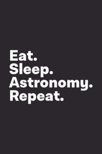 Eat Sleep Astronomy Repeat