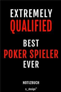 Notizbuch für Poker Spieler