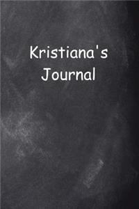 Kristiana Personalized Name Journal Custom Name Gift Idea Kristiana