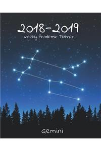2018-2019 Weekly Academic Planner