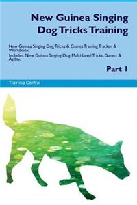 New Guinea Singing Dog Tricks Training New Guinea Singing Dog Tricks & Games Training Tracker & Workbook. Includes