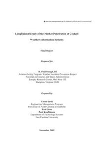 Longitudinal Study of the Market Penetration of Cockpit Weather Information Systems