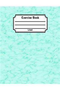 Exercise Book Lined: Back To School Notebook V36