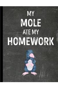 My Mole Ate My Homework