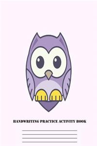 Handwriting Practice Activity Book