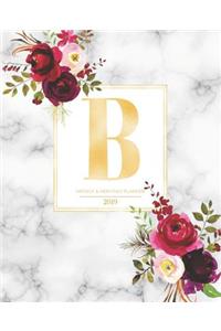 Weekly & Monthly Planner 2019