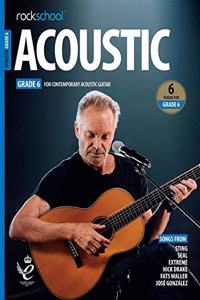 Rockschool Acoustic Guitar Grade 6 - (2019)