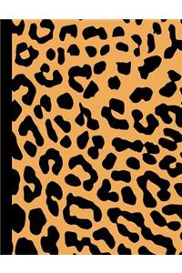Daily Planner: 2019 - 2020 Leopard Print Skin Yearly Planner I January 19 - December 19 Writing Notebook Plan Days, Set Goals & Get Stuff Done