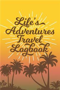 Life's Adventures Travel Log Book