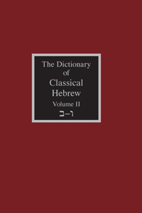 Dictionary of Classical Hebrew Volume 2