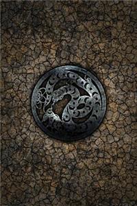 Monogram Snake Notebook