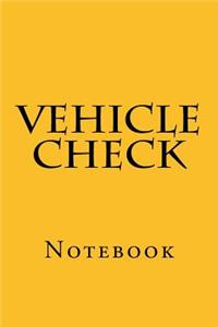 Vehicle Check