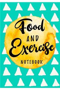 Food And Exercise Notebook