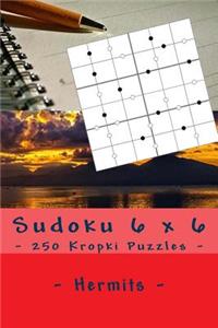 Sudoku 6 X 6 - 250 Kropki Puzzles - Hermits
