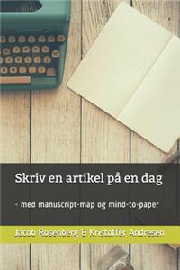 Skriv en artikel på en dag