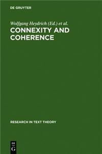 Connexity and Coherence: Analysis of Text and Discourse