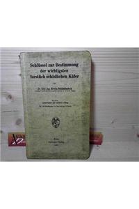 Schlussel Zur Bestimmung Der Wichtigsten Forstlich Schadlichen Kafer