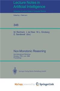 Non-Monotonic Reasoning