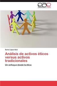 Análisis de activos éticos versus activos tradicionales